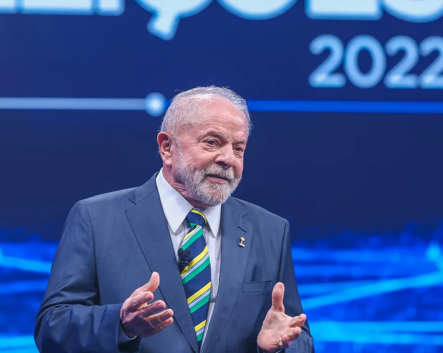 Lula no debate da Band, 16 de outubro de 2022. Foto: Ricardo Stuckert/Lula Oficial, via Wikimedia Commons, CC BY-SA 4.0