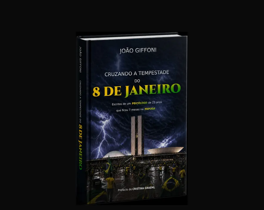 O livro de João Giffoni, Cruzando a Tempestade do 8 de Janeiro