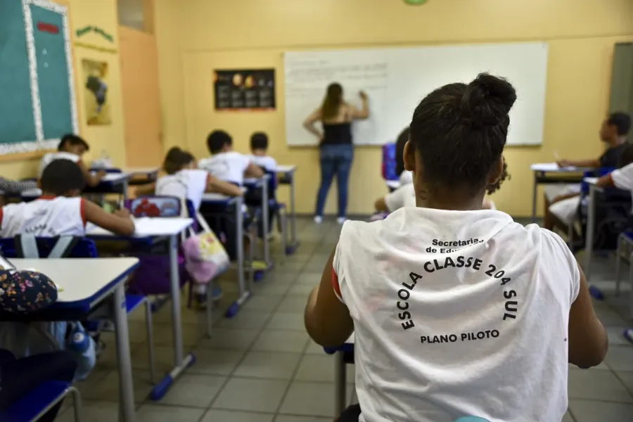 Sala de aula da Escola Classe 204 Sul, Brasília, 11/04/2017. Pillar Pedreira/Agência Senado, CC BY 2.0