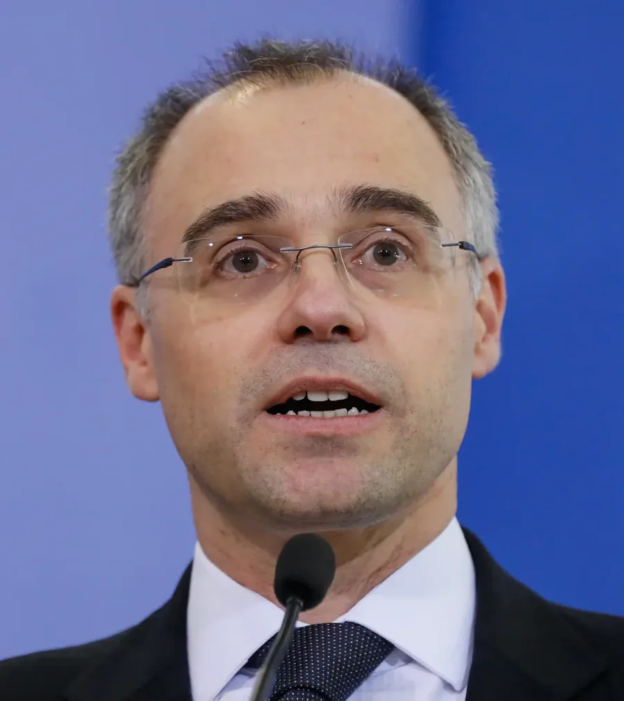 André Mendonça na posse como ministro da Justiça, 29 de abril de 2020