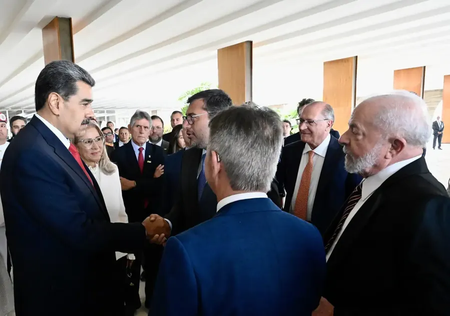 Lula e Maduro no Itamaraty, 29/5/2023. Foto: Cadu Gomes/VPR, CC BY 2.0
