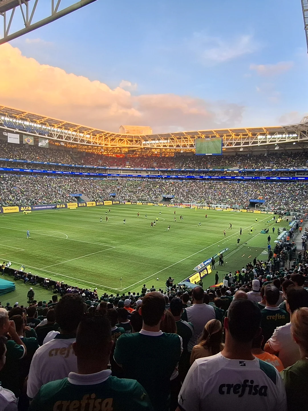 Allianz Parque em Palmeiras x Flamengo pelo Brasileirão de 2025. Leonef / Wikimedia Commons, CC BY-SA 4.0