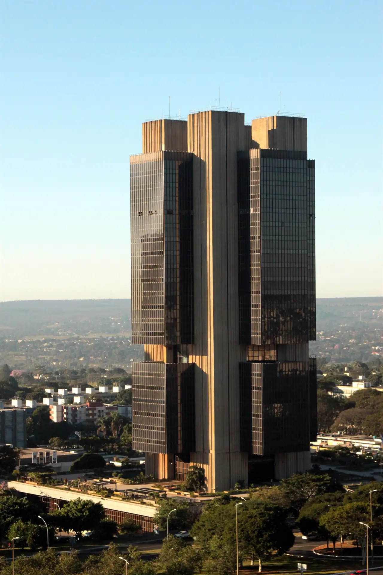 Edifício-sede do Banco Central do Brasil em Brasília, o órgão que decretou a liquidação do Banco Master