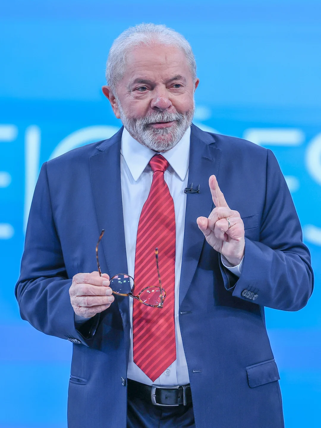 Lula no debate da Globo de 28 de outubro de 2022. Lula Oficial / Wikimedia Commons, CC BY-SA 4.0
