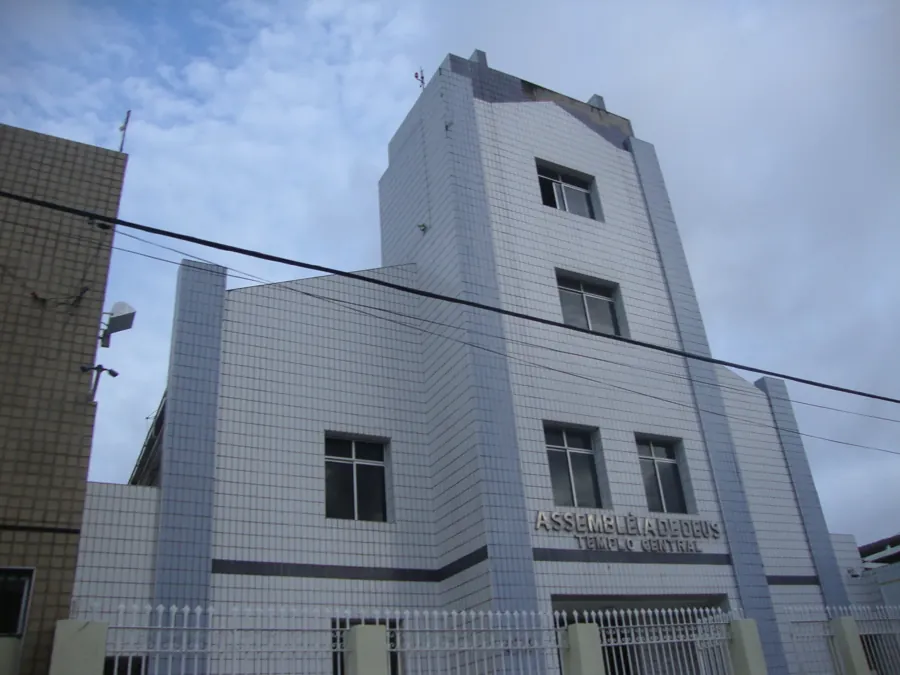 Templo Central da Assembleia de Deus em Fortaleza. Imagem ilustrativa. Foto: Porto Neto, CC BY-SA 4.0