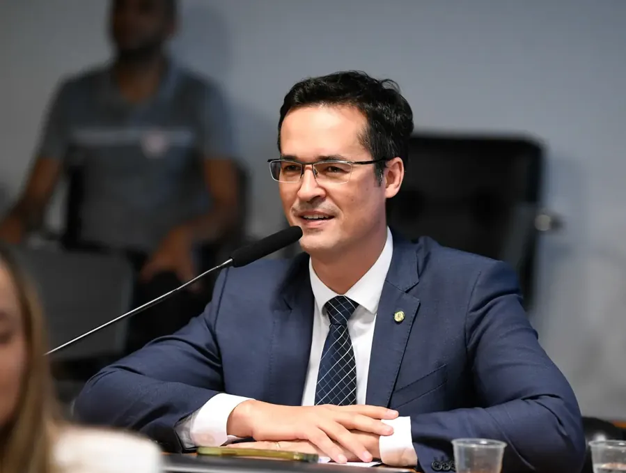 Deltan Dallagnol no Senado, 28/2/2023, quando era deputado. Foto: Roque de Sá/Agência Senado, CC BY-SA 4.0
