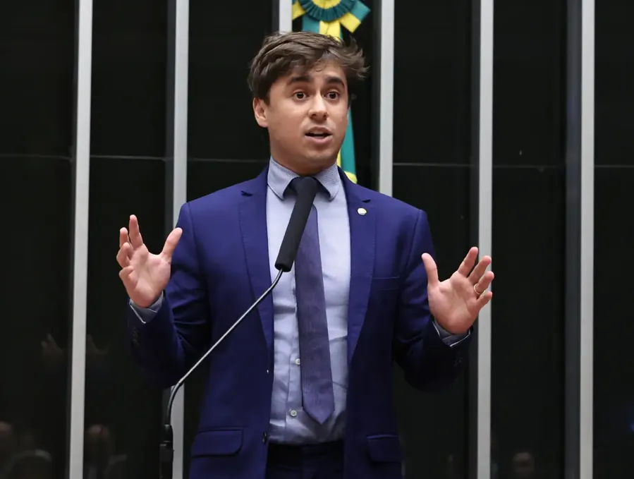 Nikolas Ferreira na Câmara, 14/7/2026. Foto: Kayo Magalhães/Câmara dos Deputados, CC BY 3.0