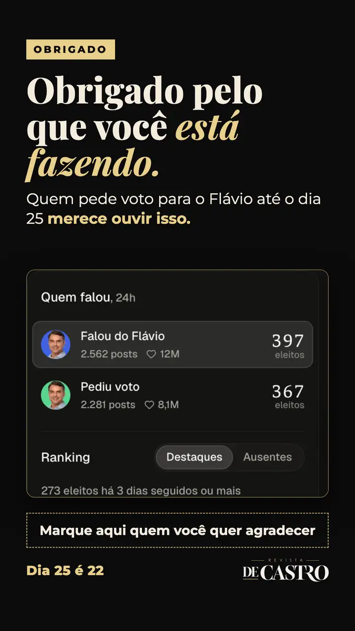 O story do obrigado: marque aqui quem você quer agradecer