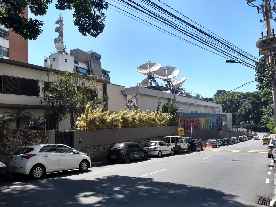 Sede da TV Globo no Jardim Botânico, Rio de Janeiro. Foto: Doll91939 / Wikimedia Commons, CC BY-SA 4.0