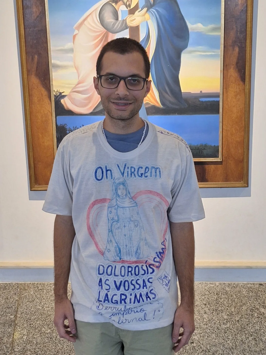 João Giffoni em 2023, depois de sair da Papuda. Acervo pessoal de João Giffoni
