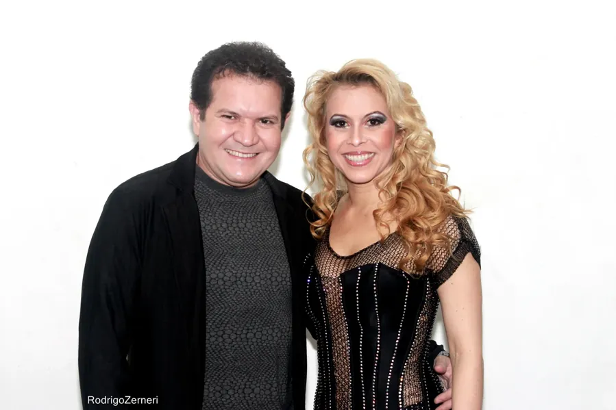 Ximbinha e Joelma em 2013, dois anos antes da separação. Foto: Rodrigo Zerneri / Wikimedia Commons, CC BY 2.0