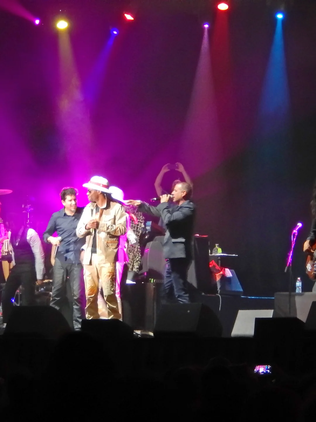 Show do Thievery Corporation, grupo com que Karina Zeviani gravou e fez turnê, no Aragon, em Chicago, 2015. swimfinfan / Wikimedia Commons, CC BY-SA 2.0. Imagem ilustrativa.