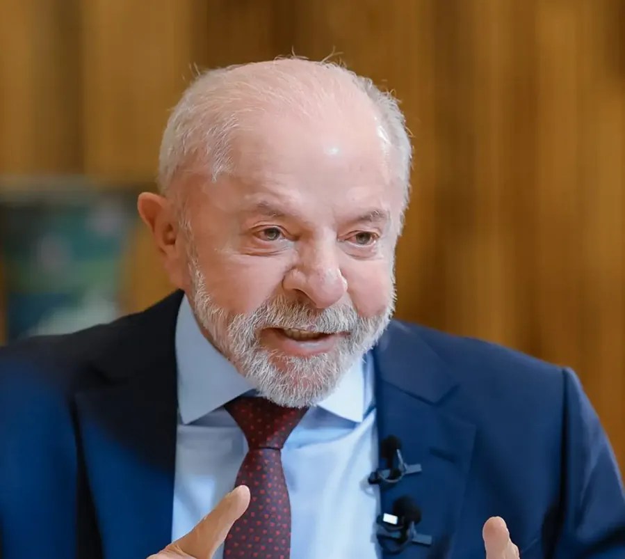 Lula na entrevista ao SBT Brasil, 10/9/2026. Foto: Ricardo Stuckert/Lula Oficial, CC BY-SA 4.0