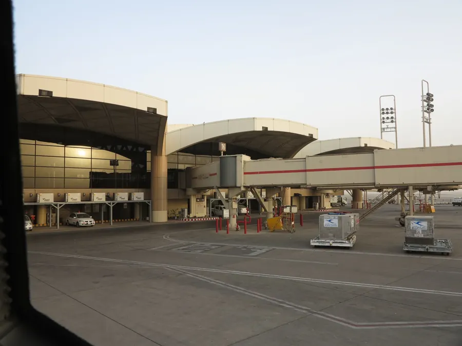 Terminal 1 do Aeroporto Rei Khalid, em Riad, em foto de 2013. Kayhan Ertugrul / Wikimedia Commons, CC BY-SA 3.0