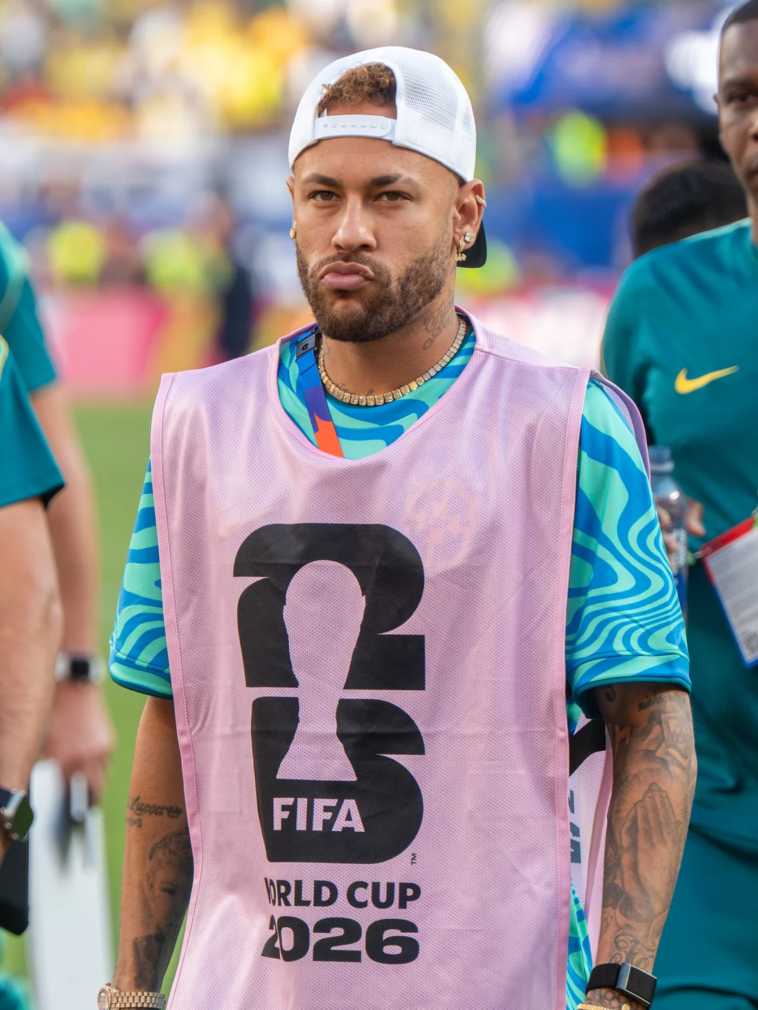 Neymar em Brasil x Marrocos, junho de 2026. Bryan Berlin / Wikimedia Commons, CC BY-SA 4.0