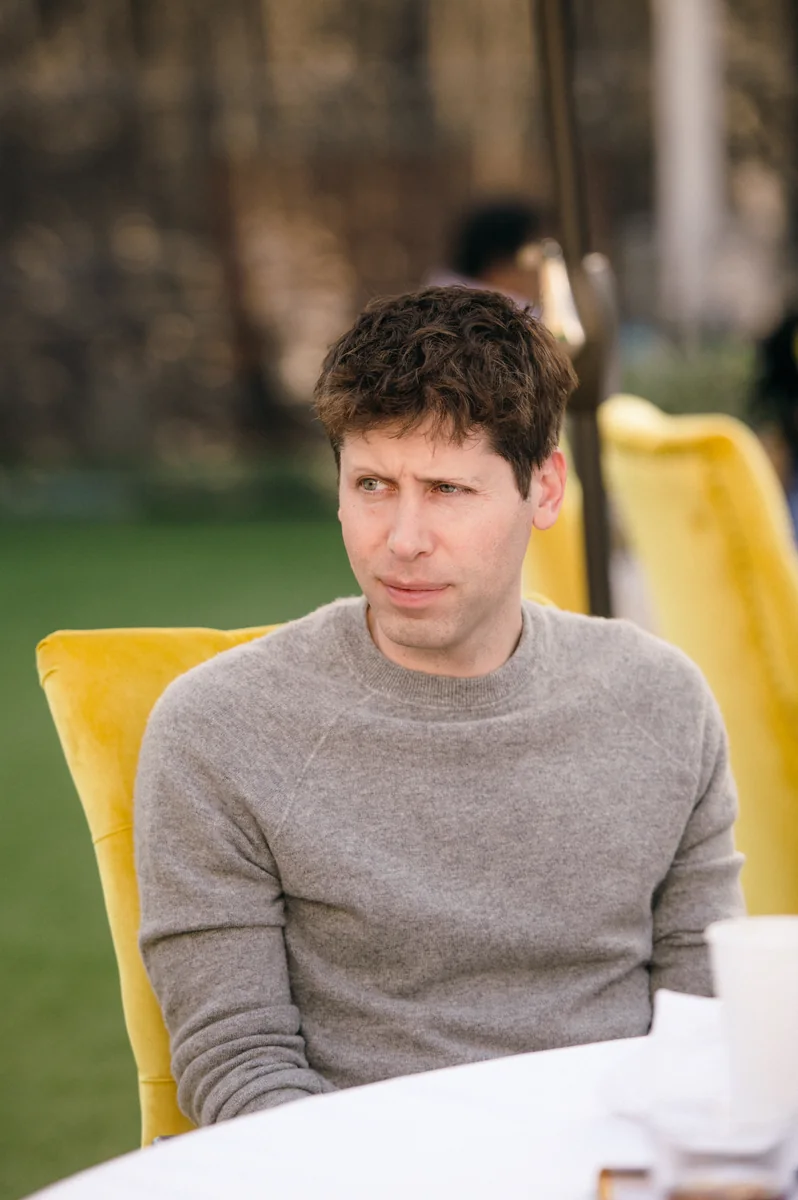 Sam Altman, presidente-executivo da OpenAI, em 2022