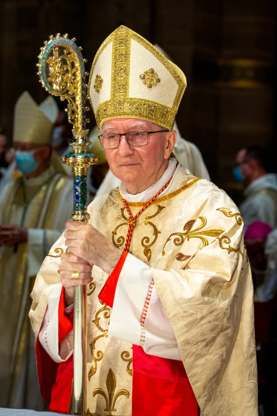 Cardeal Pietro Parolin, secretário de Estado do Vaticano, em 2021. Claude Truong-Ngoc / Wikimedia Commons, CC BY-SA 4.0