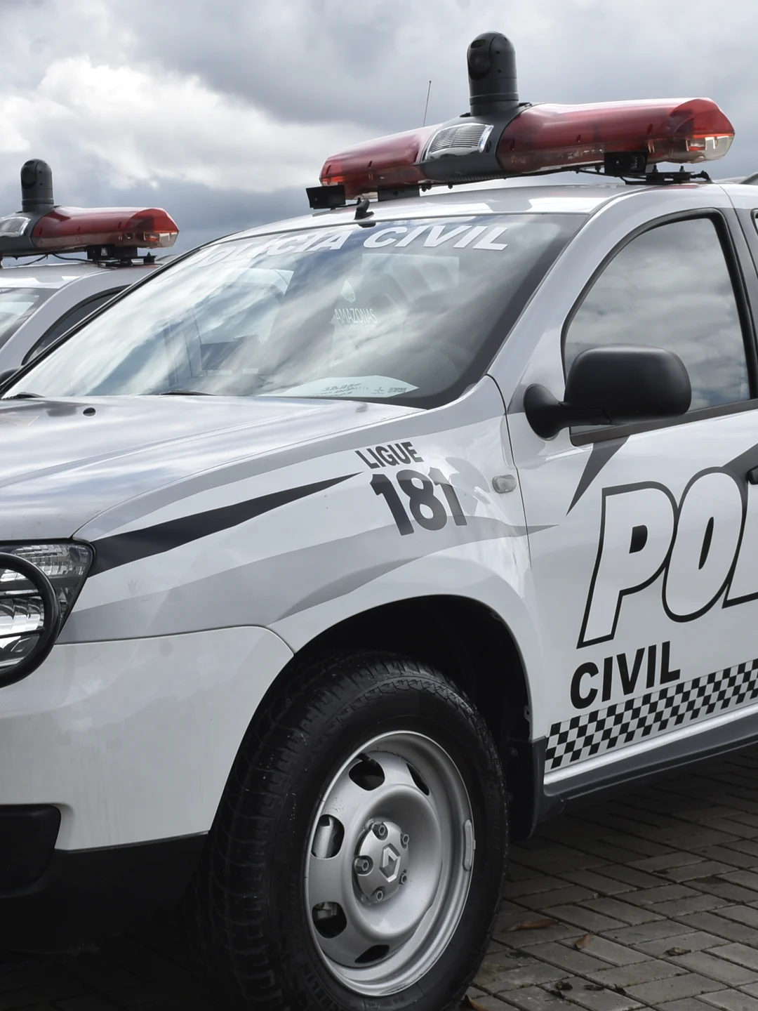 Viaturas da Polícia Civil do Amazonas. Imprensa PC-AM / Wikimedia Commons, CC BY-SA 4.0. Imagem ilustrativa.