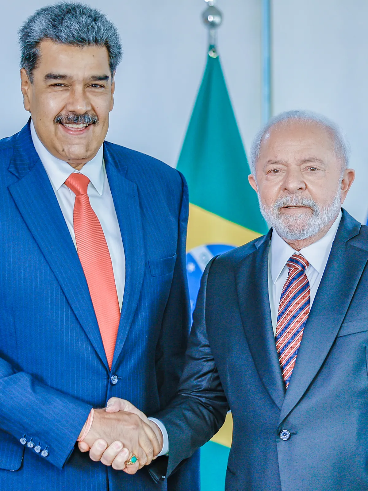 Lula e Nicolás Maduro no Palácio do Planalto, 29/5/2023. Foto: Palácio do Planalto, CC BY 2.0