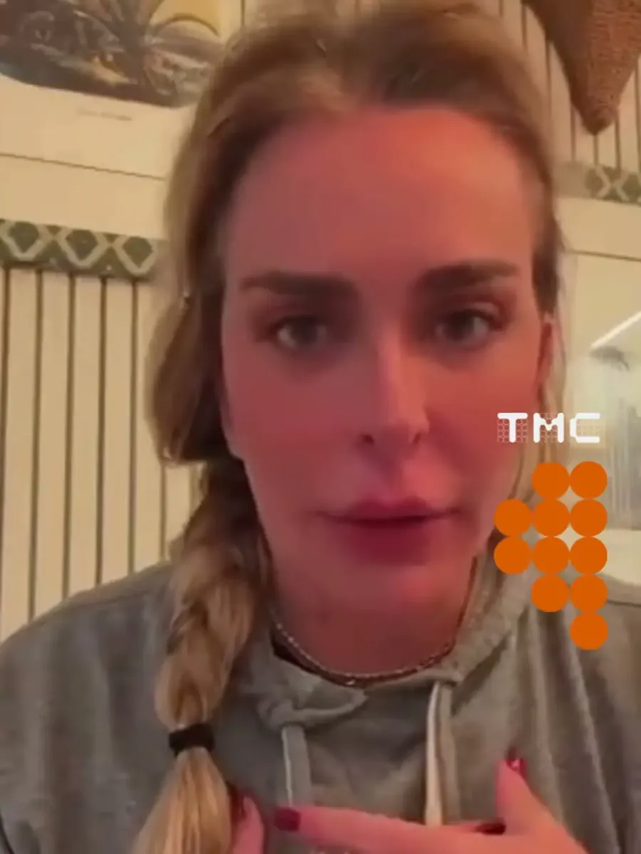 Roberta Luchsinger no vídeo publicado nos stories, 18/10/2026. Reprodução/@roberta.luchsinger via TMC