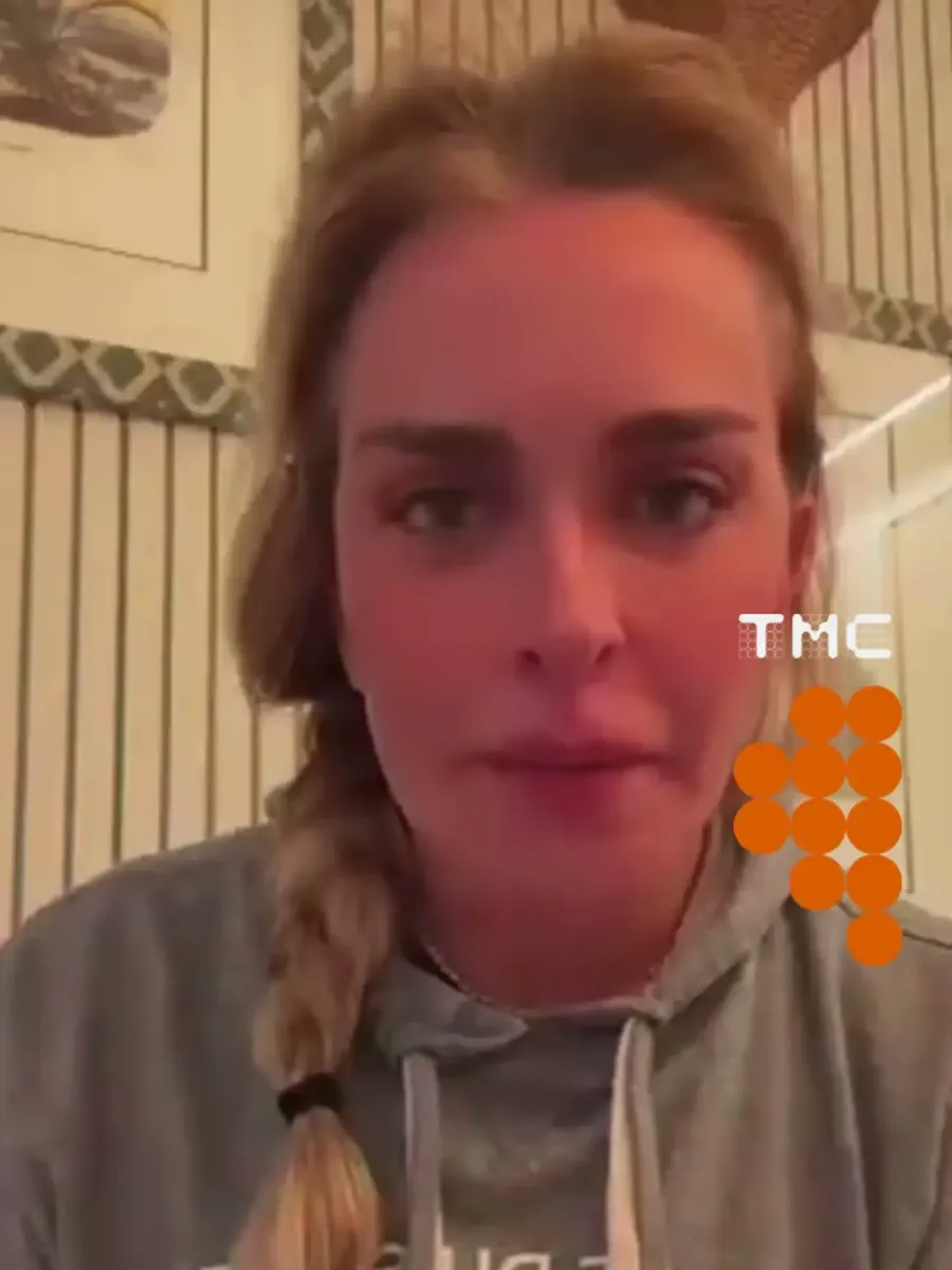 Roberta Luchsinger no vídeo de domingo. Reprodução/@roberta.luchsinger via TMC