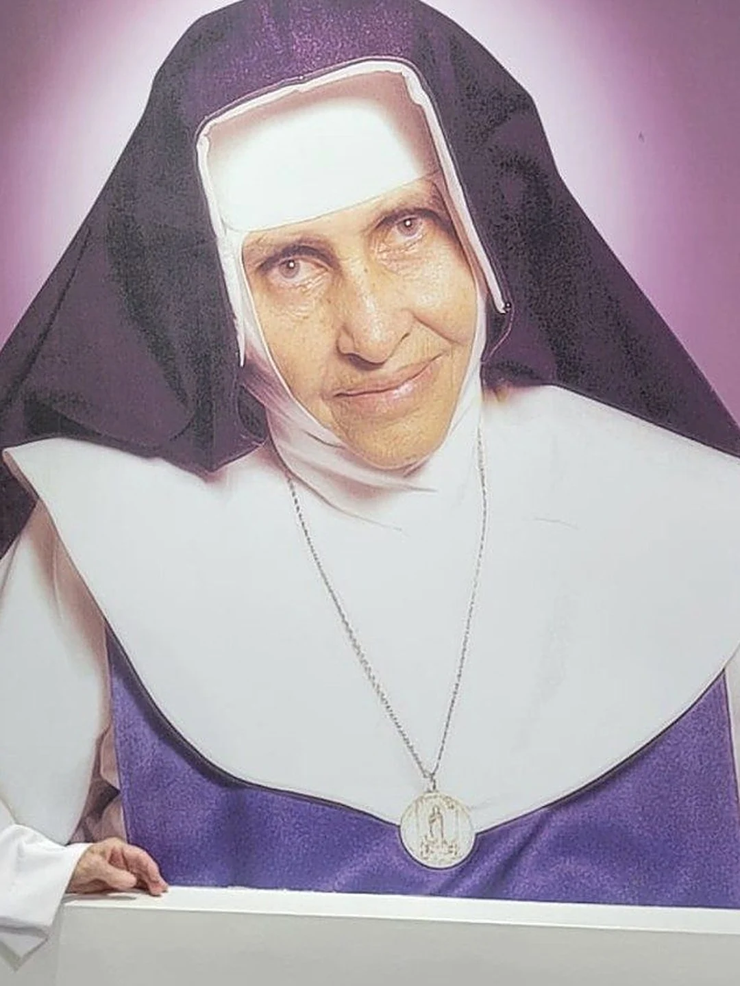 Retrato de Irmã Dulce no Memorial Irmã Dulce, em Salvador. Reprodução/Vatican News