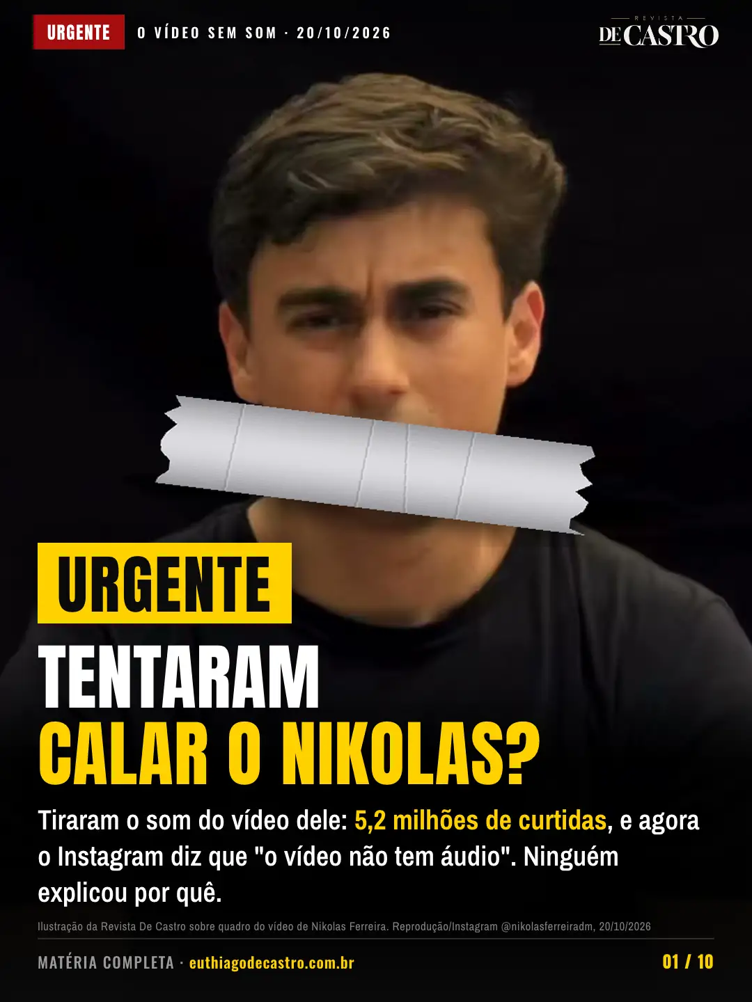 Moradora do Nordeste no vídeo "O Nordeste que foi esquecido", de Nikolas Ferreira, 20/10/2026. Reprodução/Instagram @nikolasferreiradm