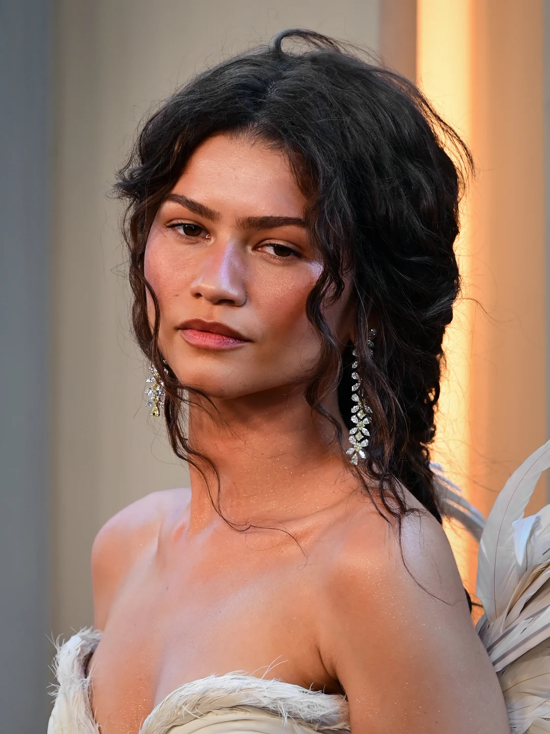 Zendaya na estreia de The Odyssey em Nova York, julho de 2026. Philip Romano / Wikimedia Commons, CC BY-SA 4.0