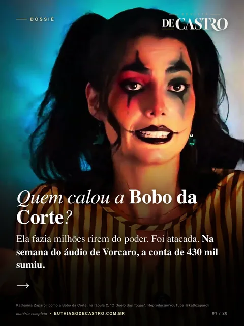 Capa da edição Quem calou a Bobo da Corte?