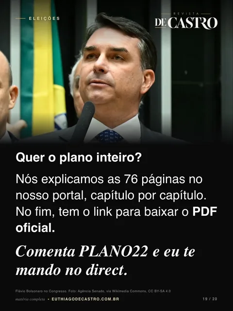 Página 19: comenta PLANO22 e eu te mando no direct
